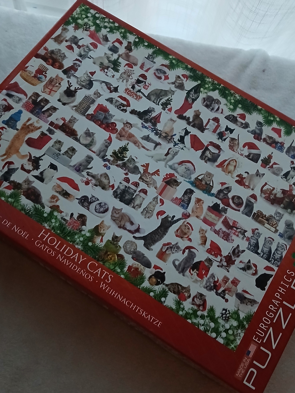 750 & 1000 Piece Cats Jigsaw Puzzles - Your Choice!
